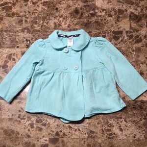 Carter's Mint Pea Coat for Kids